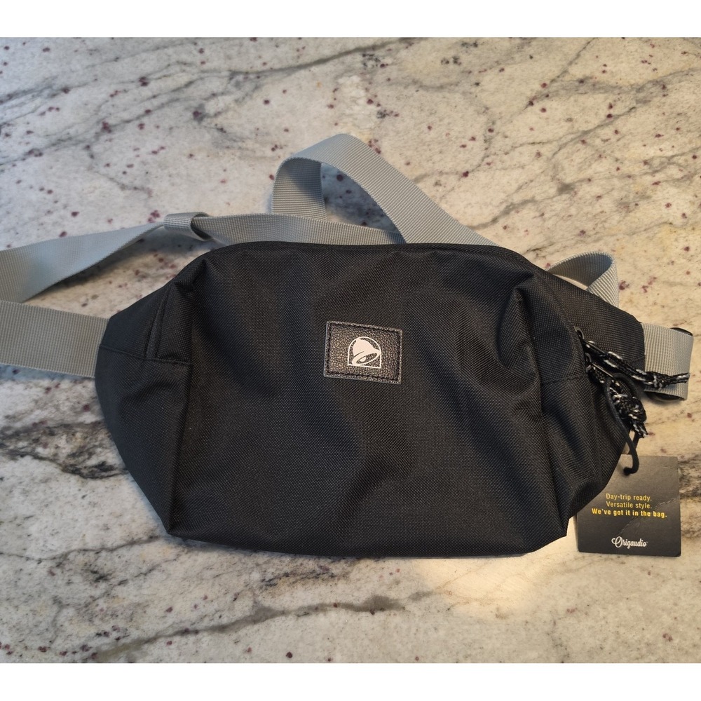 TACO BELL black Fanny Pack adjuatable belt